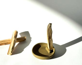 Palo Santo Holder, Mini Palo Santo Holder, Incense Cone Holder, Clearing Dish, Yogi Gift, Clearing Gift
