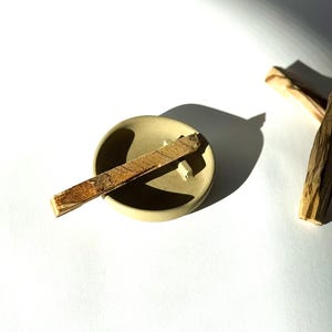 Palo Santo Holder, Mini Palo Santo Holder, Cone Incense Burner, Clearing Dish, Yogi Gift, Clearing Gift, Meditation Gift, Housewarming Gift