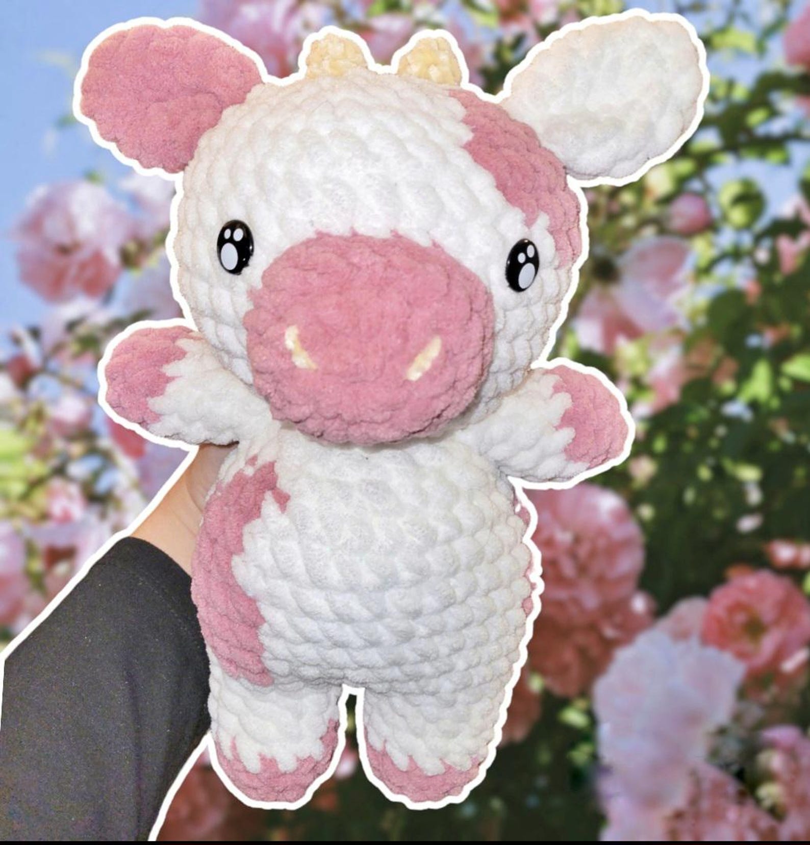 Large Mooshy the Cow Crochet PDF PATTERN Only - Etsy
