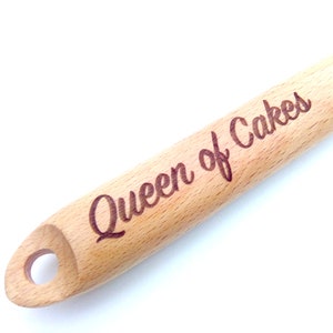 Star Baker Customised Wooden Spoon Ideal Trophy for Bake Off Prize. Personalise with a Name and Short Message. Secret Santa Office Gift image 6