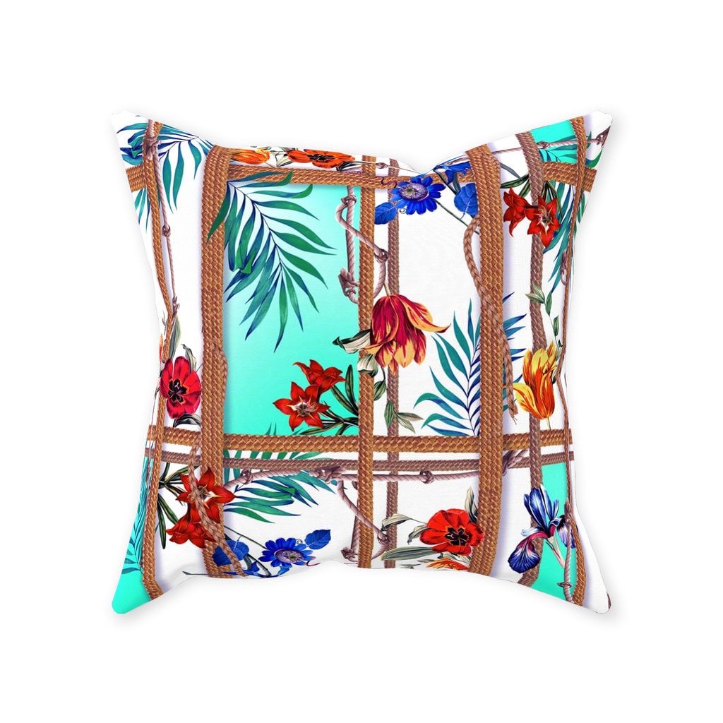 exotic throw pillows