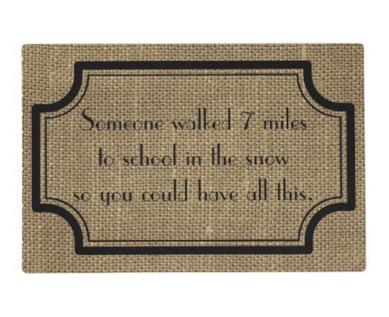 Funny Sayings Thanksgiving Table Placemat Set of 6 Family Etsy