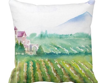 Mix & Match Vineyard Pillows Acuarela Vineyard