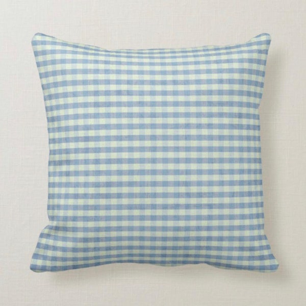 Gingham Pillow Etsy