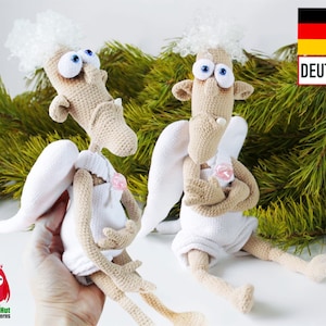 180DE Amigurumi Häkelanleitung Trauriger Engel Akakiy - PDF Astashova Etsy