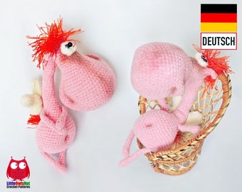 040DE Häkelanleitung Amigurumi Pferd Glascha - PDF Pertseva Etsy