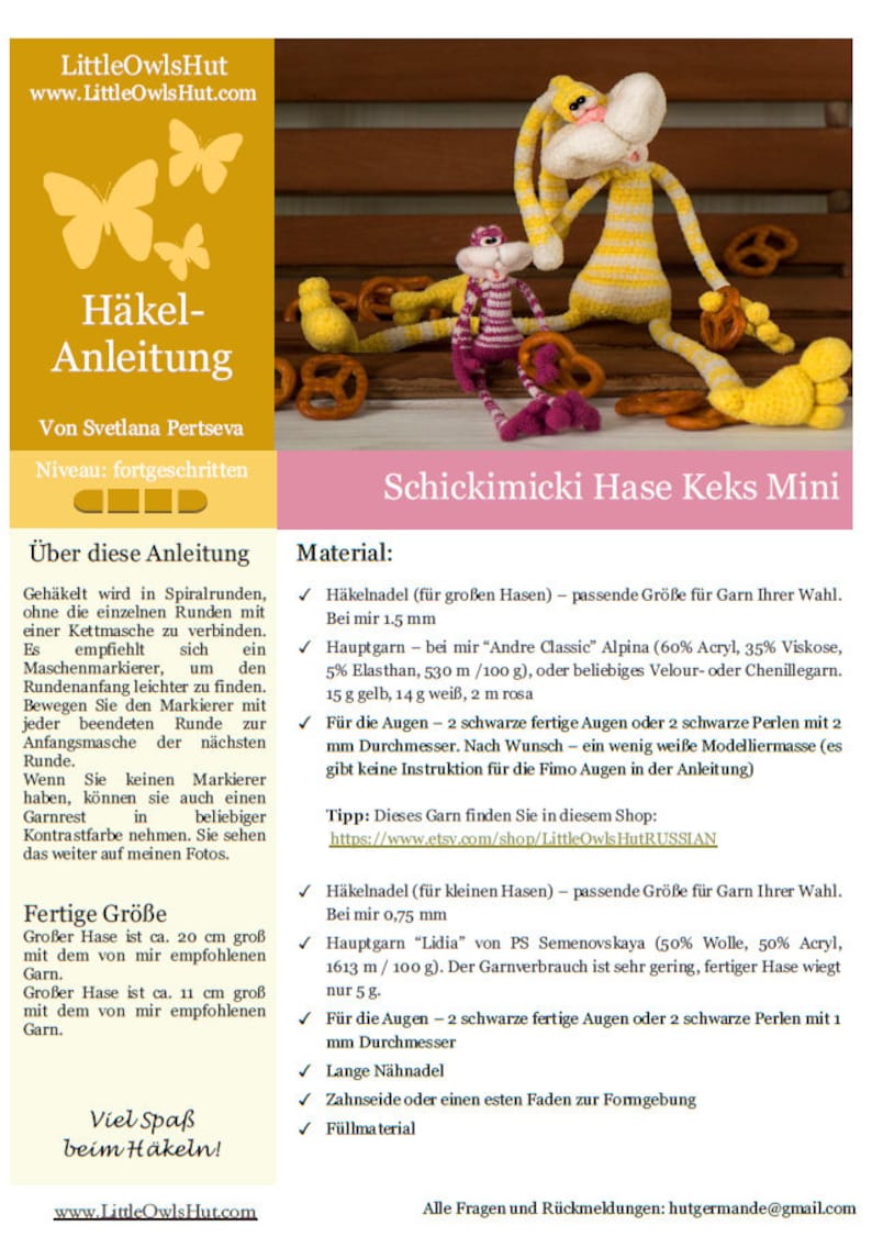 Схема вязания зайца кекса бесплатно крючком