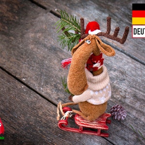 215DE Häkelanleitung Amigurumi Elch Ignassius - PDF Pertseva Etsy
