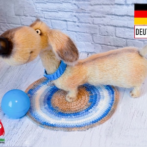 170DE Häkelanleitung Amigurumi Dachshund Kokos - PDF Ogol Etsy