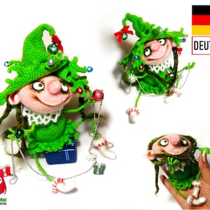 064DE Häkelanleitung Amigurumi Puppe Tania die Tanne - PDF Pertseva Etsy