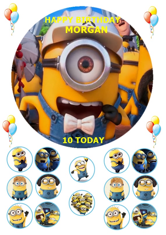 DART BOARD 7.5/" ROUND EDIBLE ICING BIRTHDAY CAKE TOPPER /& 18 CUPCAKE TOPPERS