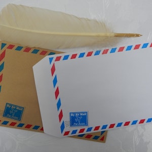 C5 Air Mail Border Selbstverschluss Umschläge