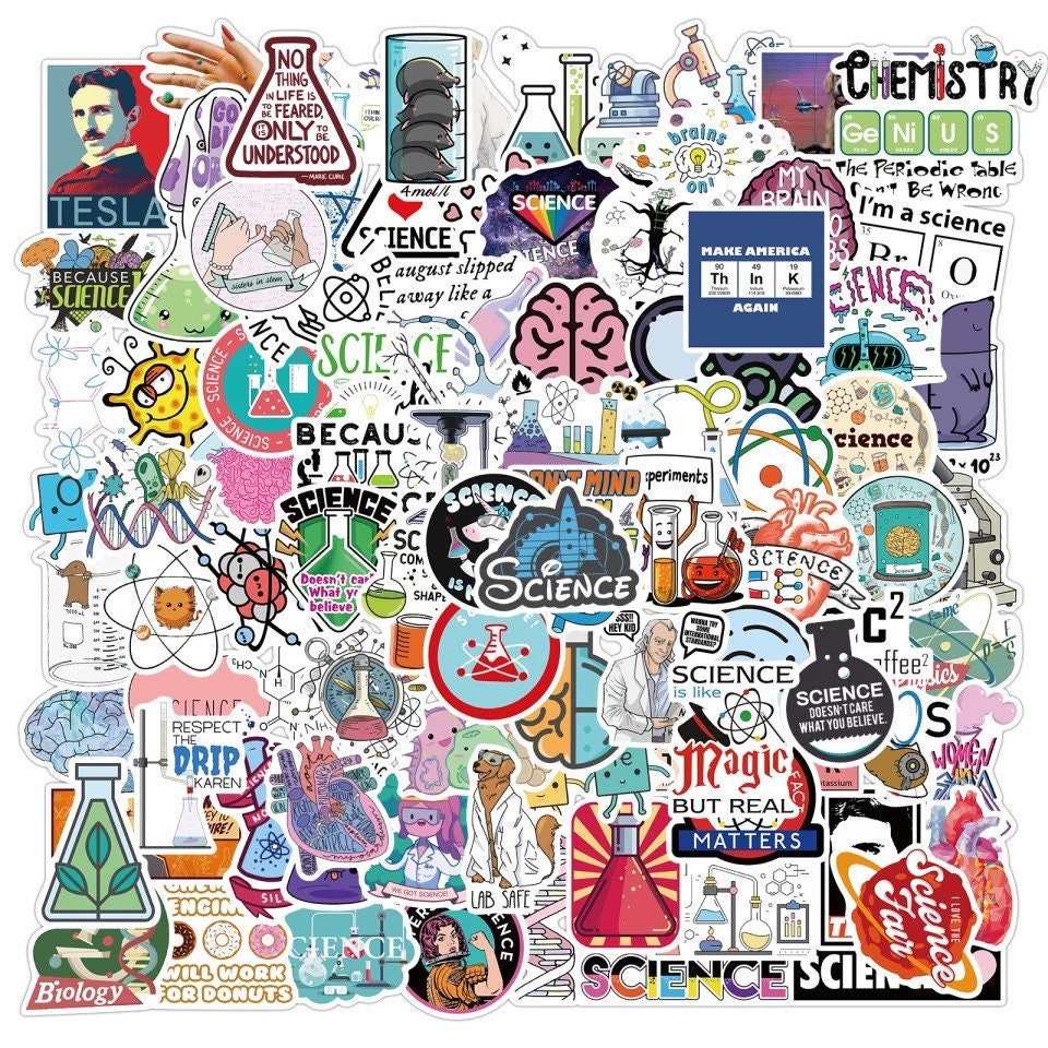 100 Pcs Cool Stickers Pack Fashion Stickers for Laptop Motorcycle Bicycle  Skateboard Luggage Decal Graffiti Patches Stickers 
