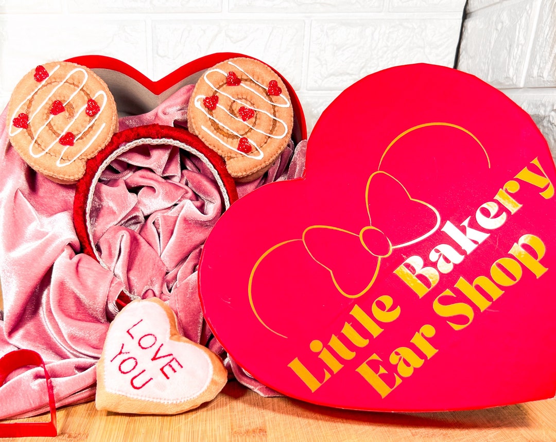 Cinnamon Roll Love Mouse Ears Etsy