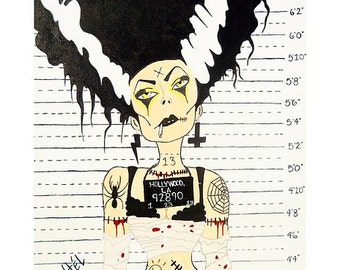 Ms. Frankenstein's Mug Shot
