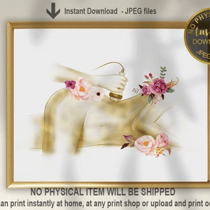 Ultrasonic Cavitation Therapy Print, Cavitation Tech Gift, Medical Aesthetic Decor, Body Sculpting Art, Esthetician Decor, Massage Therapy