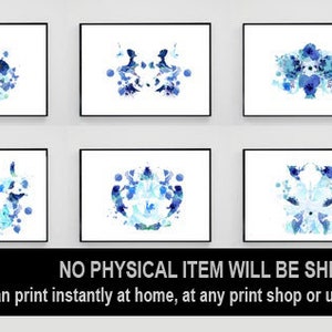 Psychologist Office Decor, Psychology Test, Psych Student Graduation, Psychology Graduation Gift,  Psychology Art,  Psychology Poster