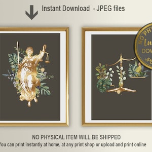 Lawyer Office Decor, Lawyer Gift, Attorney Gift, Law School Graduation Gift, Lawyer Art Print, Lawyer Office Wall Art, Lawyer Poster Set