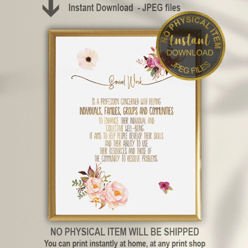 Social Work Office Decor - Etsy