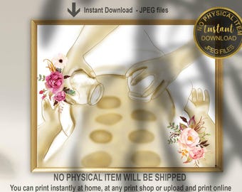 Cupping Therapy Art Print for Holistic Healing Rooms | Cupping Massage Poster for Wellness & Spa Clinics | Digital Download