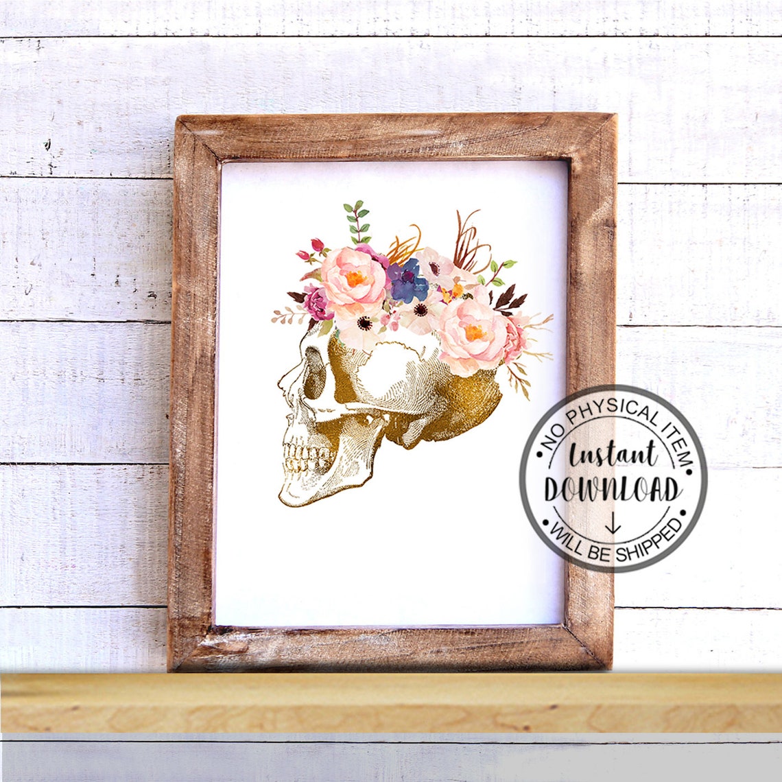 Skull Anatomy Art Print Anatomical Skull Print Medical Etsy