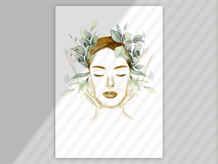 Spa Salon Wall Art Medical Spa Decor Face Massage Decor Etsy