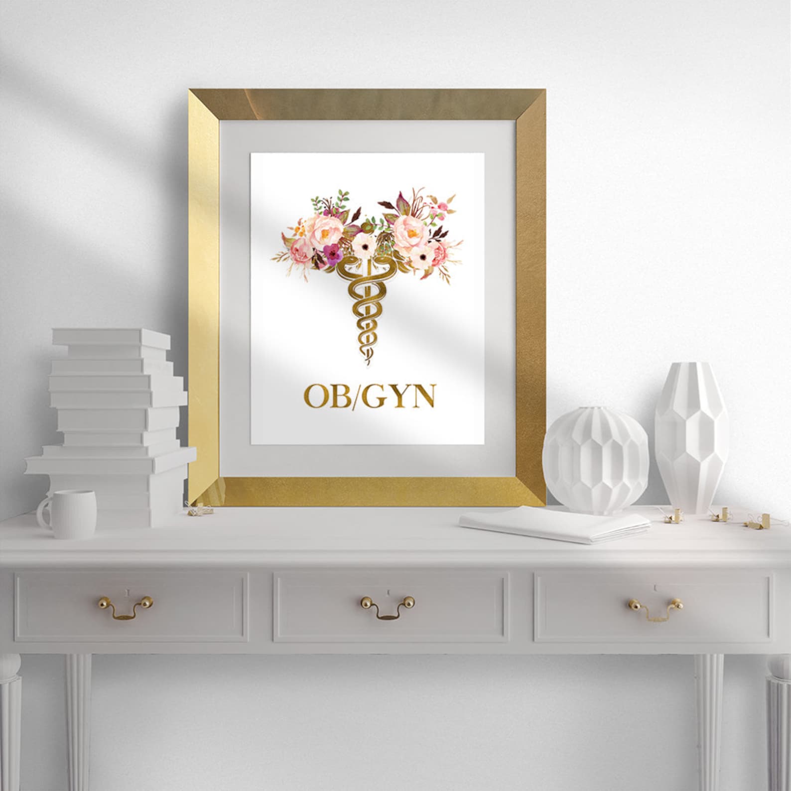 OBGYN Gift, Gynecologist Art, Gynecologist Office Decor, OBGYN Office ...