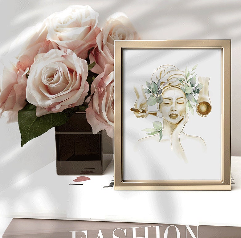 Esthetician Decor Spa Salon Wall Art Medical Spa Decor Etsy