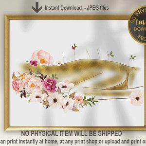 Impresión artística de acupuntura, póster de acupuntura, decoración de clínica de acupuntura, arte de pared de centro de acupuntura, regalo de acupunturista, arte de sala de acupuntura