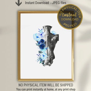 Anatomy Art, Orthopedic Art, Orthopedic Gift, Chiropractic Office, Chiropractor Gift, Chiropractic Poster, Muscles of Back, Medical Art