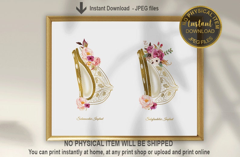 May include: Printable digital art print featuring two gold butterfly wings with pink and white floral accents. The text "Sotamicaler Juphrat" and "Saiglandlar Inplant" is below each butterfly wing.