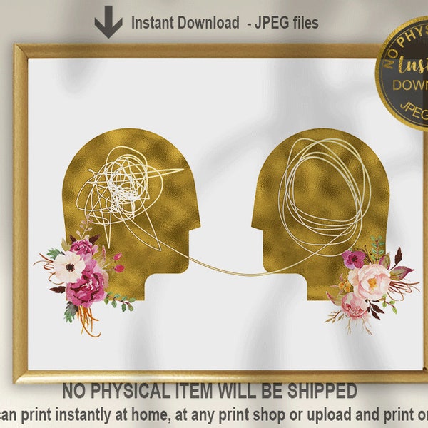 Therapy Office Wall Art Etsy