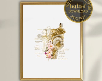 Slp kantoorinrichting, spraaktaal patholoog cadeau, logopedie print, logopedist graduatiecadeau, slp wanddecoratie, logopedie