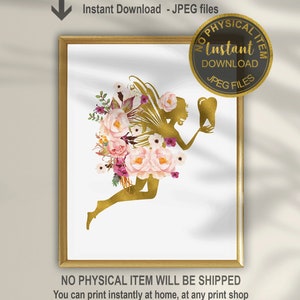 Tooth Fairy Art, Dentist Gift, Dental Hygienist Office Decor, Dental Assistant Gift, Kids Room Decor, Tooth Fairy Poster, Kid Dentist Decor