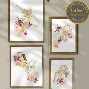 Stampa pedicure, stampe podologiche, decorazioni per saloni di bellezza, arte pedicure medica, poster pedicure, regalo per onicotecnici, decorazioni per studi di unghie, arte per centri benessere per piedi