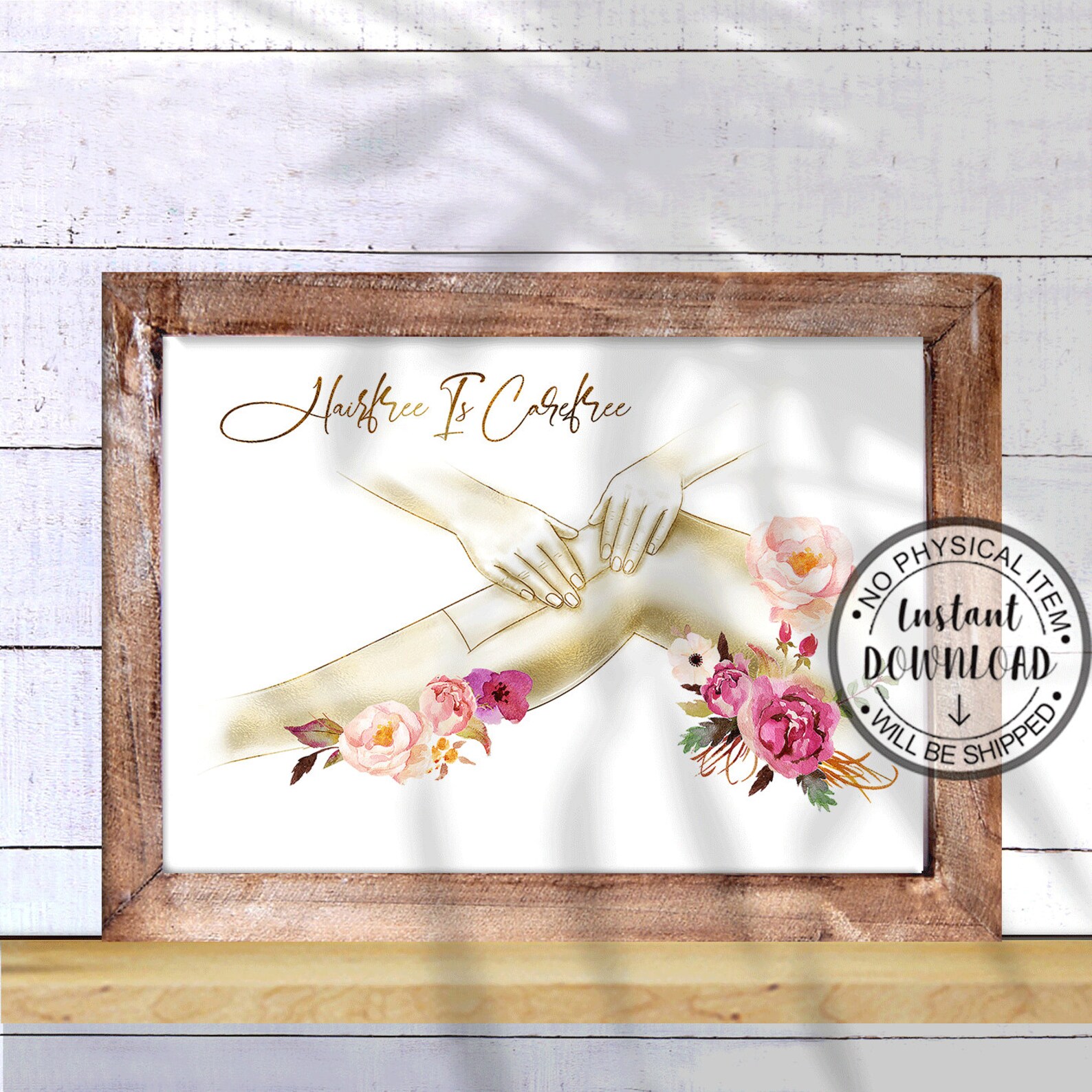 Waxing Specialist Decor Hair Removal Print Waxing Center Etsy