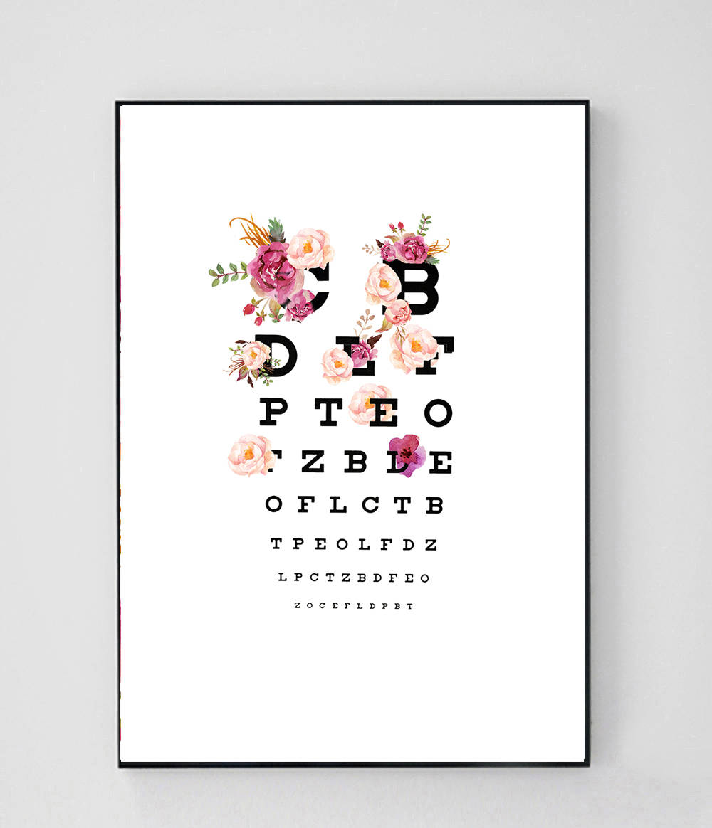 Optometrist Gift Optician Wall Art Optometry Print | Etsy