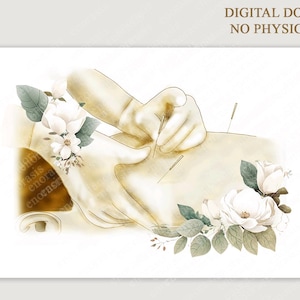 Acupuncture Wall Art Printable, Dry Needling Poster, Physiotherapy Clinic Decor, Trigger Point Therapy Art, Digital Download