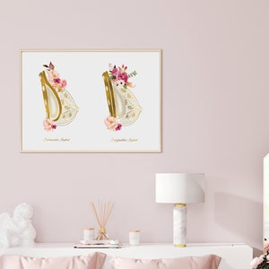 Breast Augmentation Anatomy Art, Plastic Surgery Poster, Implant Placement Diagram, Surgeon Office Decor, Digital Download image 2