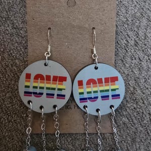 PRIDE LOVE earrings