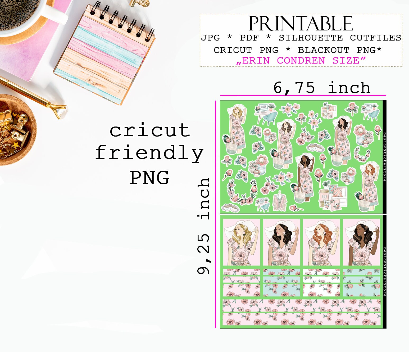 BOHO STYLE Printable Weekly Kit/printable Planner - Etsy