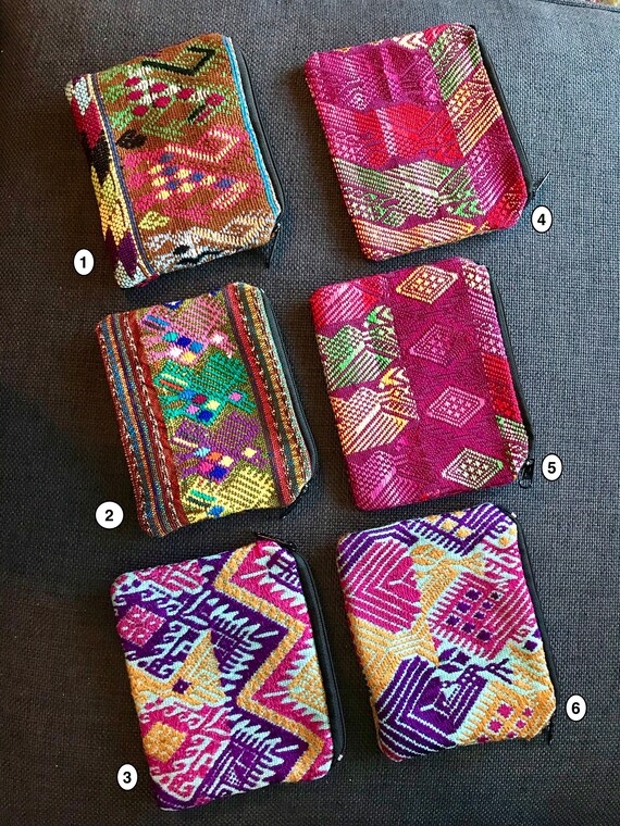 HAND MADE guatamalan guipil Wallet 5