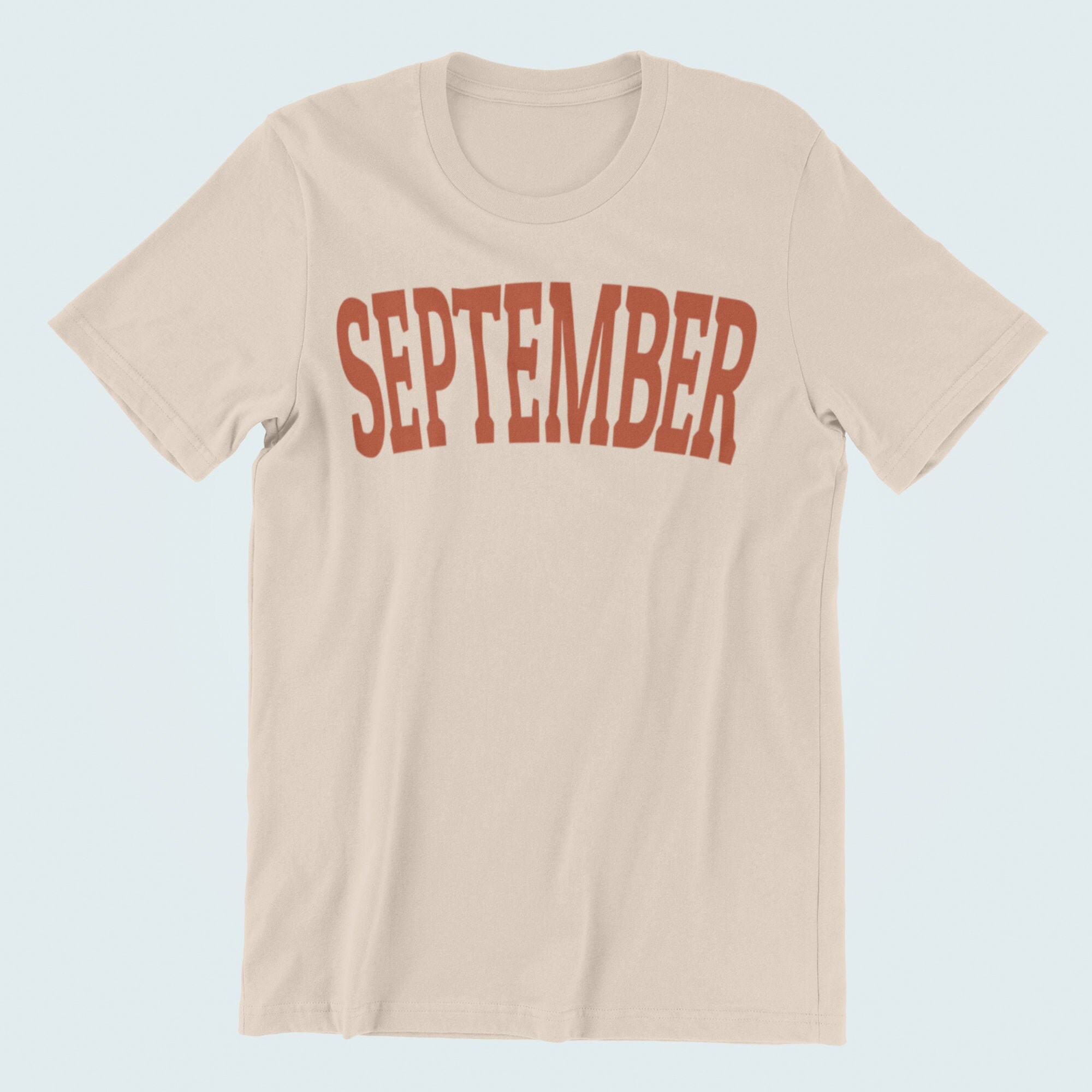 The Month Of September Unisex Shirt Fall & Autumn Shirt | Etsy