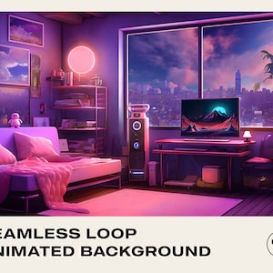 Cozy Room Animated Background