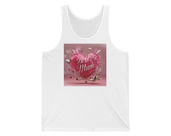 Best Mum Unisex Jersey Tank