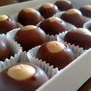 Milk Chocolate Buckeyes - 15 Pieces