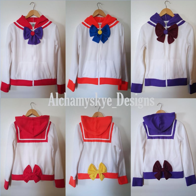 Women Sailor Scout Hoodies image 5