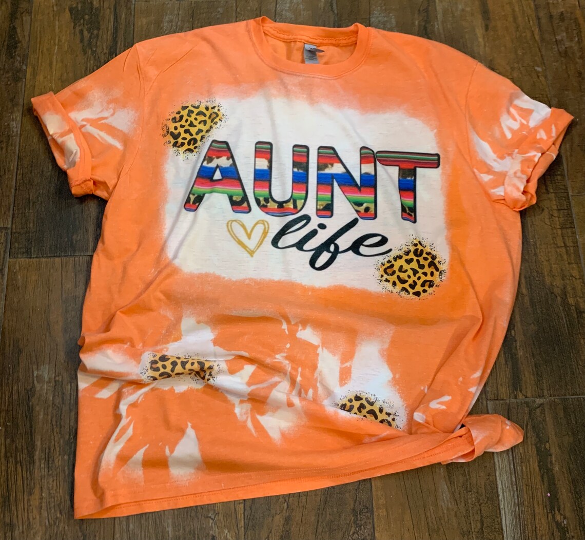 bleach and sublimation shirts