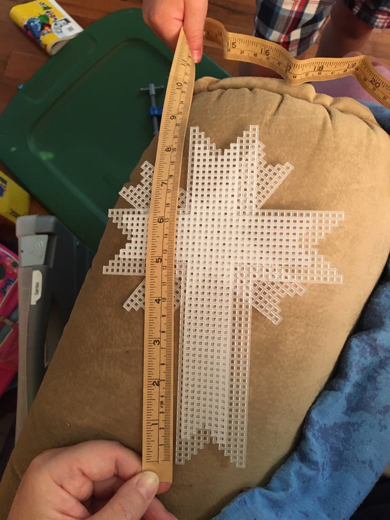 Precut Plastic Canvas Cross set for a three dimensional Etsy