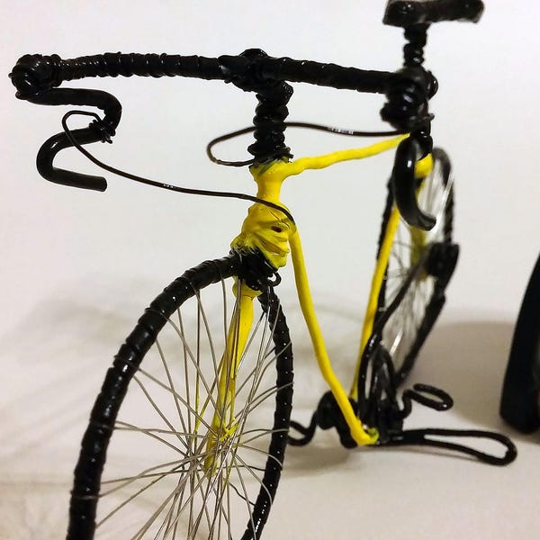 Wire Bicycle Etsy